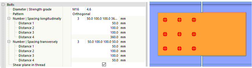 Orthogonales Muster