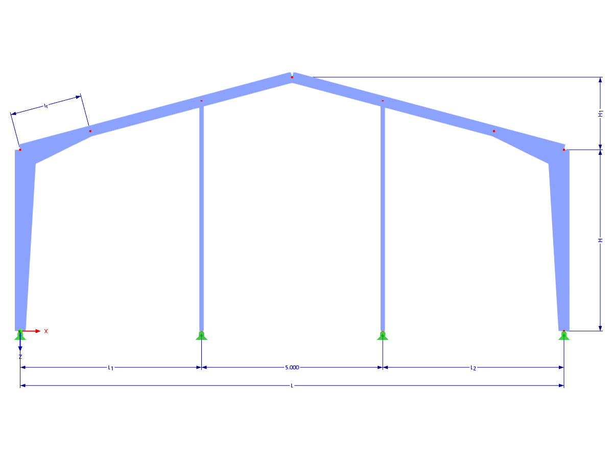 Modell 002623 | FTA023 | Voutenrahmen mit Parametern