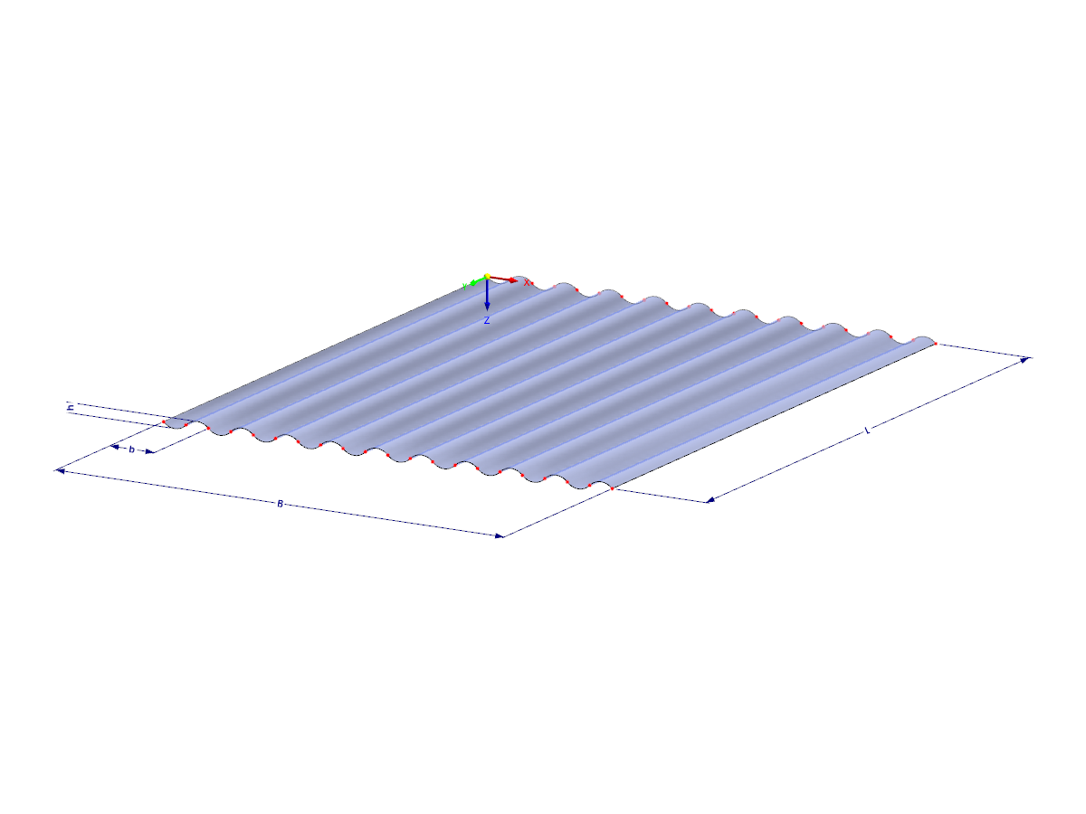 Modell 003216 | CSH001c | Wellprofil mit Parametern