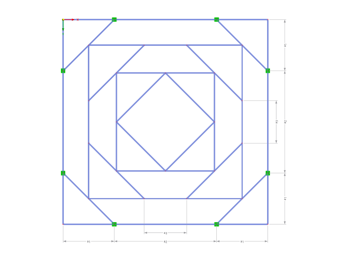 Modell 003259 | BG010 | Trägerrost mit Parametern