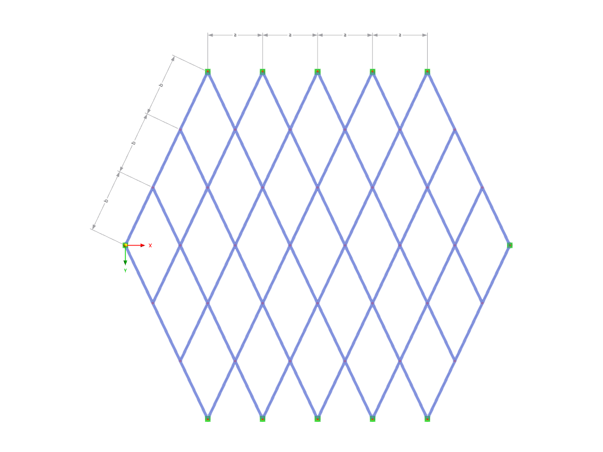 Modell 003278 | BG021 | Trägerrost mit Parametern