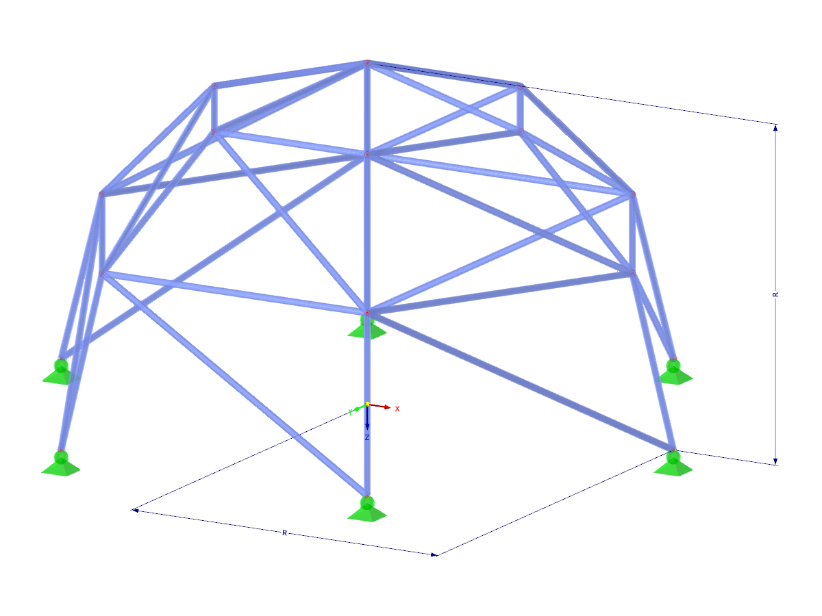 Modell 003369 | VLT002c-plg-a | Gewölbe mit Parametern