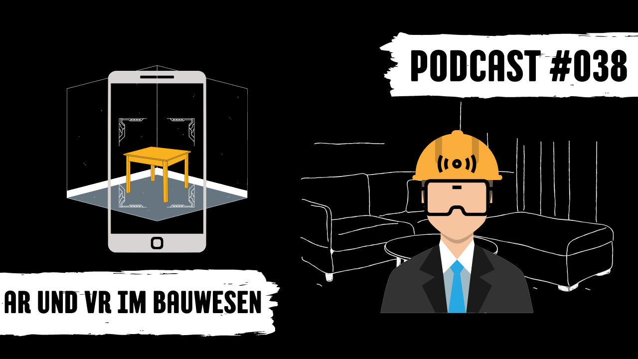 Titelbild Podcast #038 AR und VR