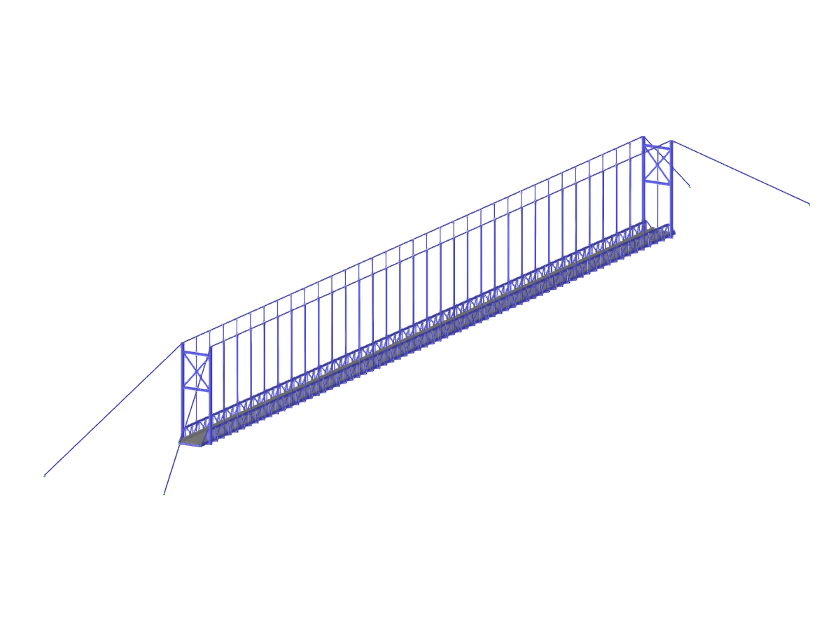 Modell 004013 | Hängebrücke