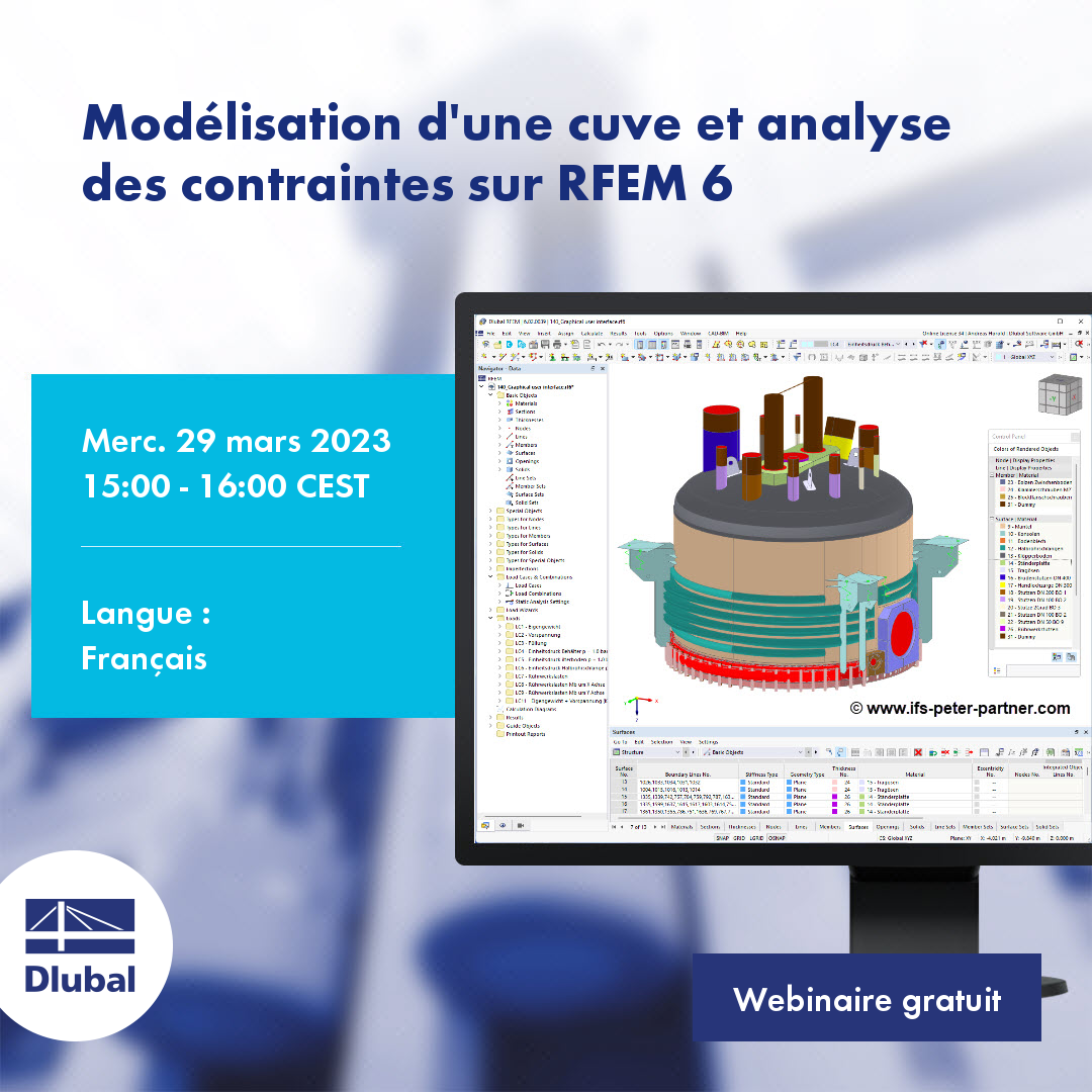 Modellierung eines Tanks und Spannungsnachweis auf RFEM 6