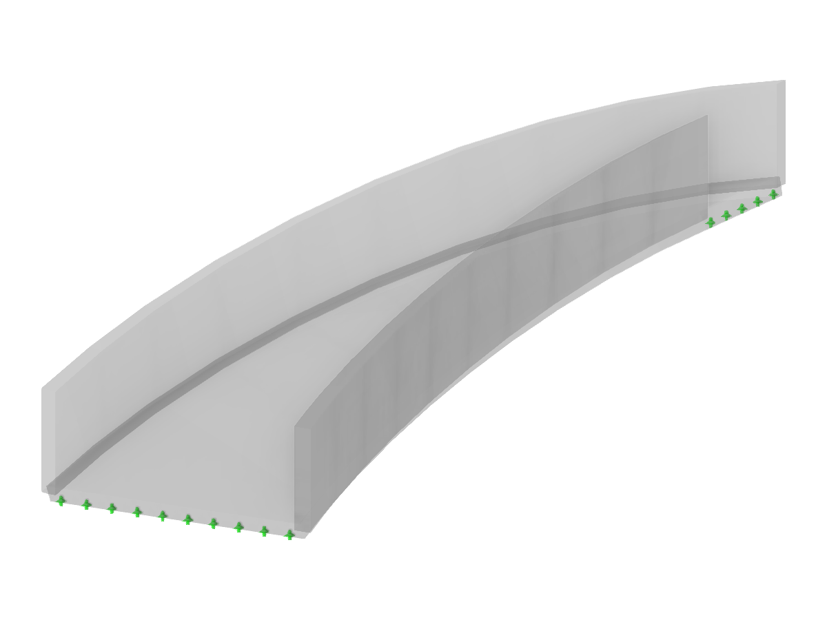 Modell 003929 | STC015 | Viertelgewendelte einläufige Treppe