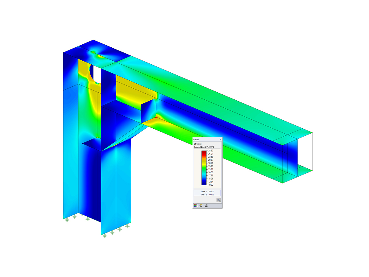 3D FE-Berechnung und Bemessung