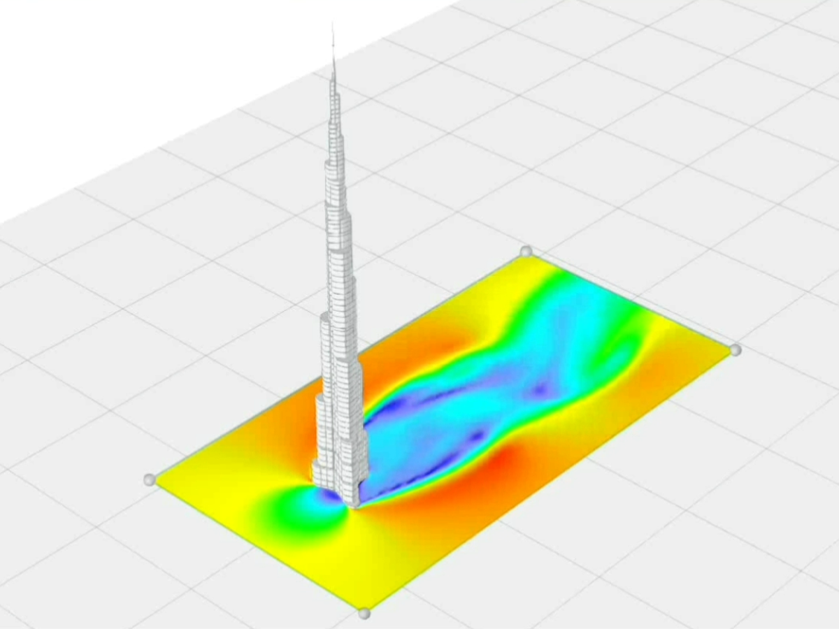 Wolkenkratzer Burj Khalifa | Animation