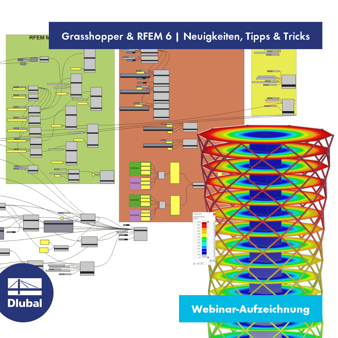 Grasshopper & RFEM 6 | Neuigkeiten, Tipps & Tricks