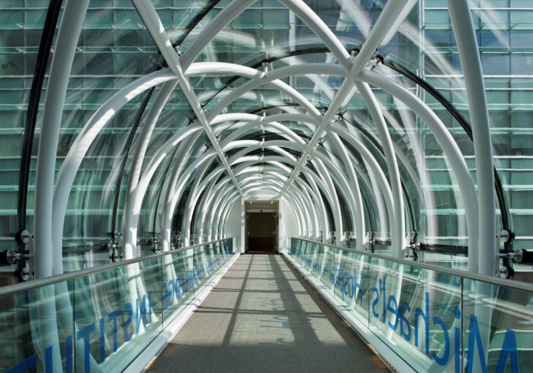 Innenansicht der Brücke (© Gartner Steel and Glass GmbH)