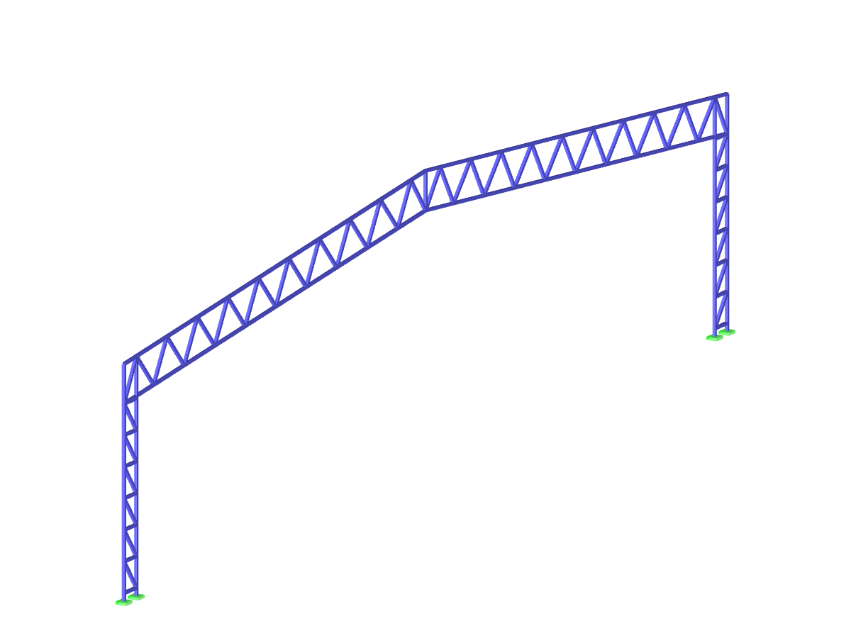 Modell 004337 | Portal mit Rohrprofil