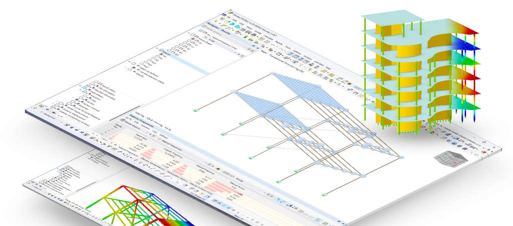 Banner | Modalanalyse für RFEM 6 - Produktbeschreibung