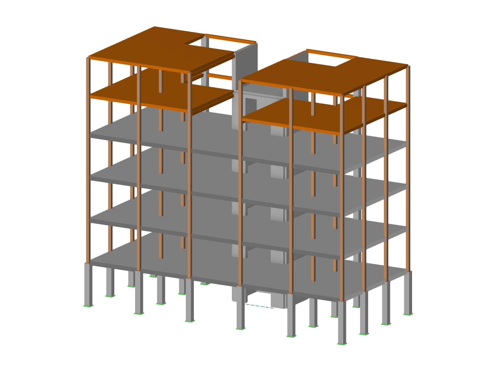 Modell 004403 | Mehrgeschossiges Gebäude