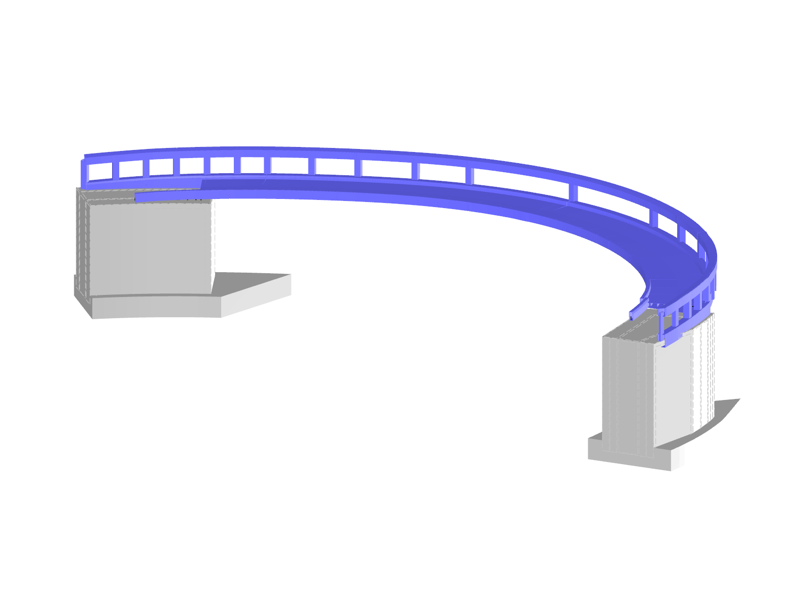 Model 004009 | Fußgängerbrücke Freischütz