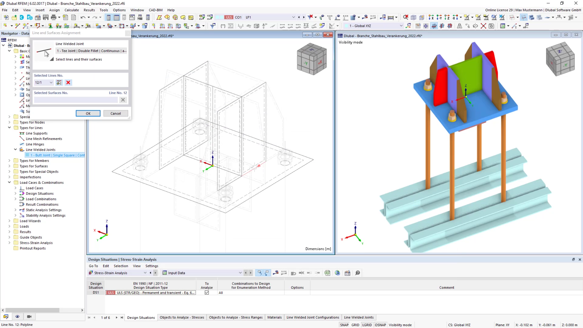 Statiksoftware für den Stahlbau | RSTAB 9