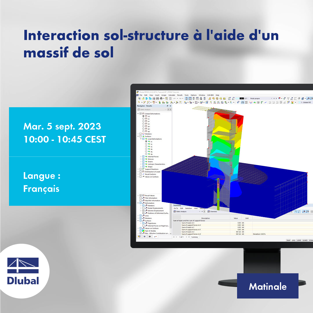 Boden-Bauwerk-Interaktion anhand des Bodenmassivs