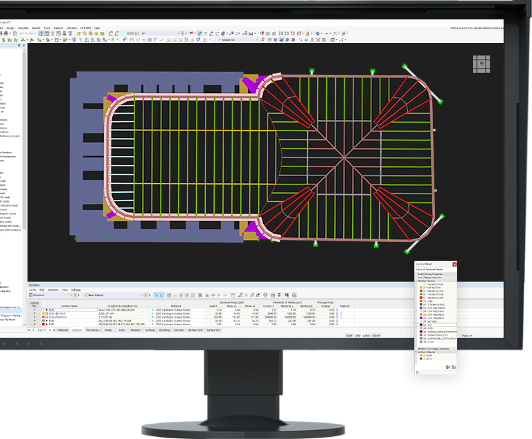 RSTAB 8 | RFEM-Features | Hintergrund