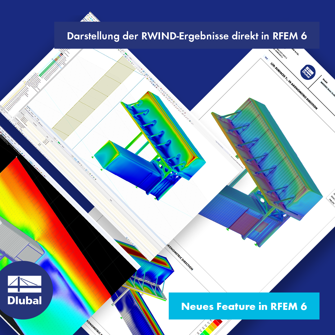 Darstellung der RWIND-Ergebnisse direkt in RFEM 6