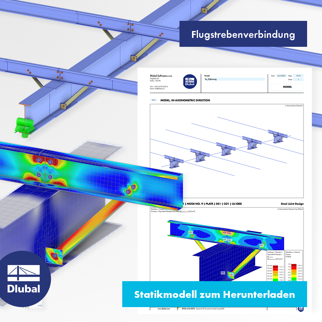 Flugstrebenverbindung