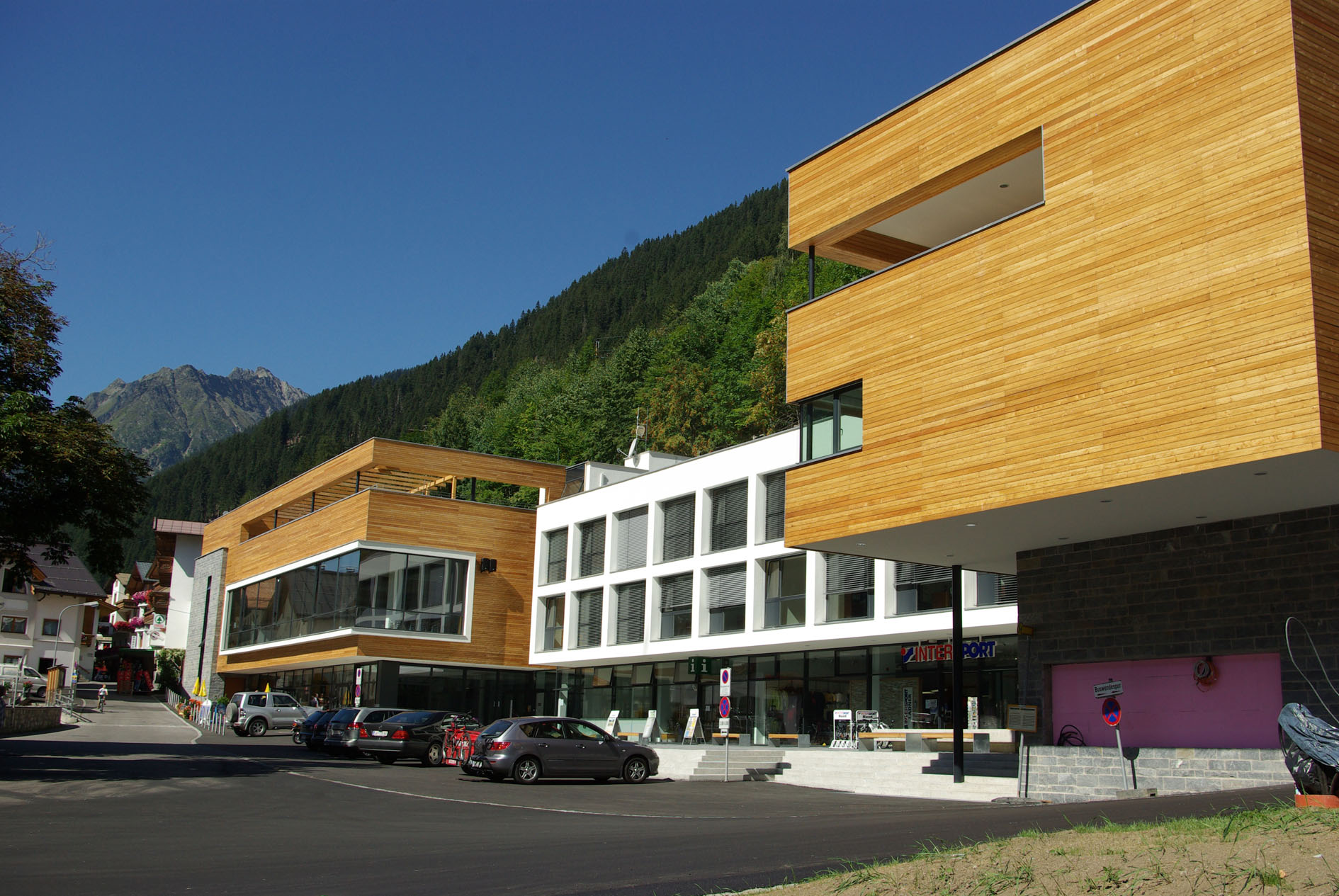 Dorfzentrum Kappl, Österreich (© Dipl.-Ing. Rainer Zangerle)