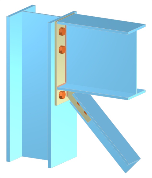 Modell 005022 | Verband | Riegel und Diagonal zur Stütze