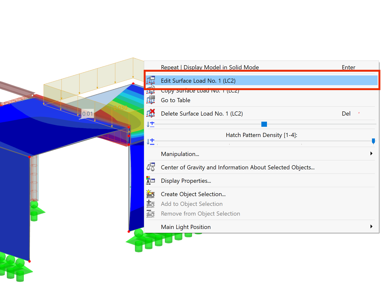 FAQ005592 | Is it possible to perform automatic live load reduction in RFEM 6 or RSTAB 9 per the ASCE, IBC, or NBCC?