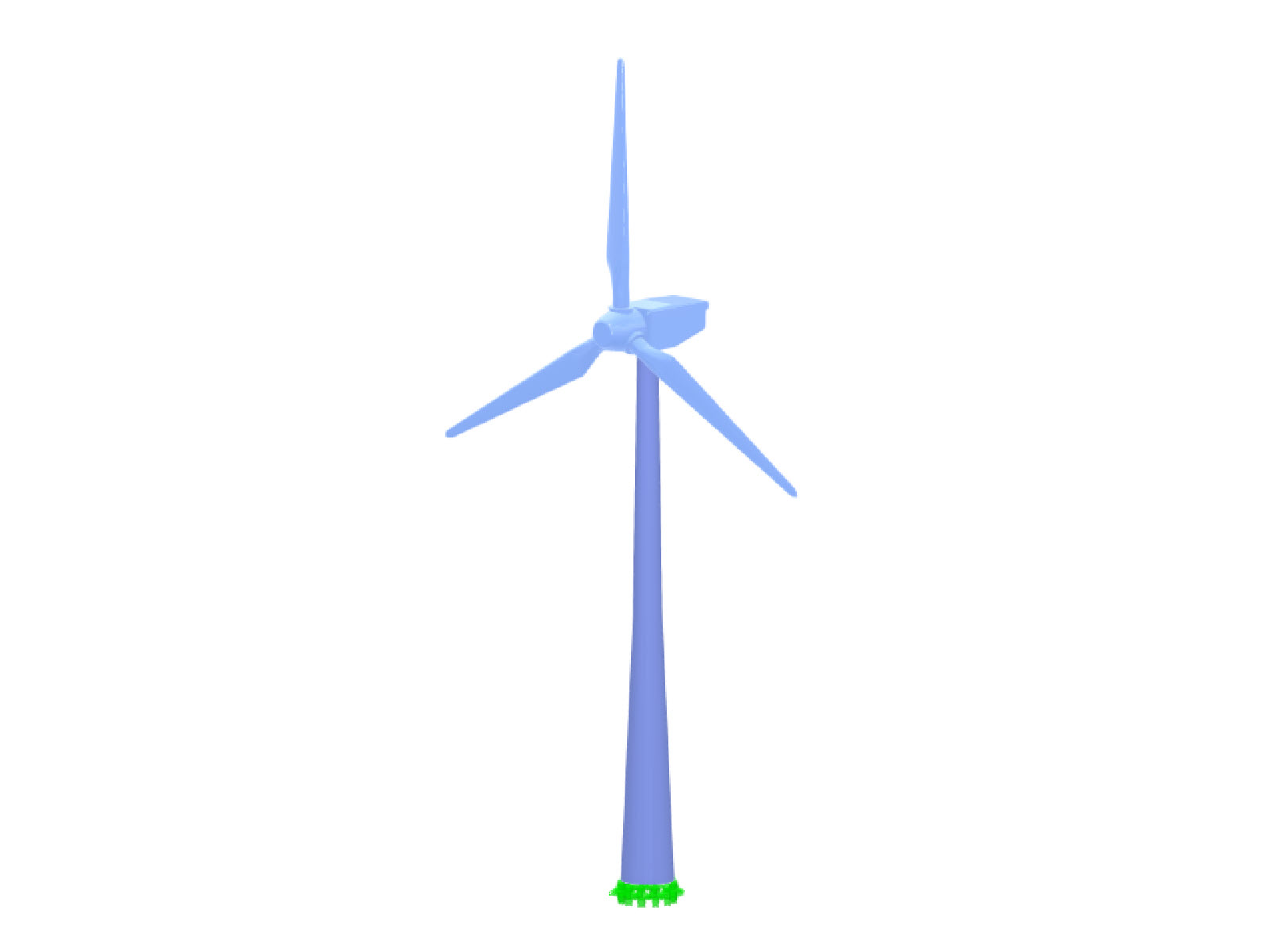 Modell 5060 - Windkraftmast