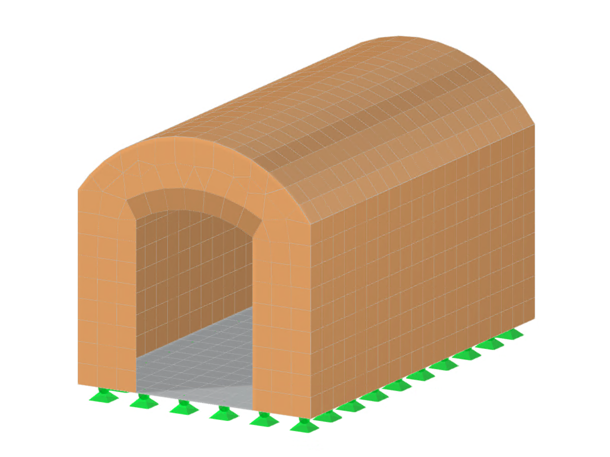 Modell 000000 | Gewölbte Decke