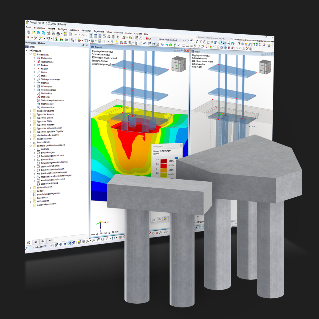 Produkt-Feature | Stabtyp "Pfahl" für geotechnische Analysen