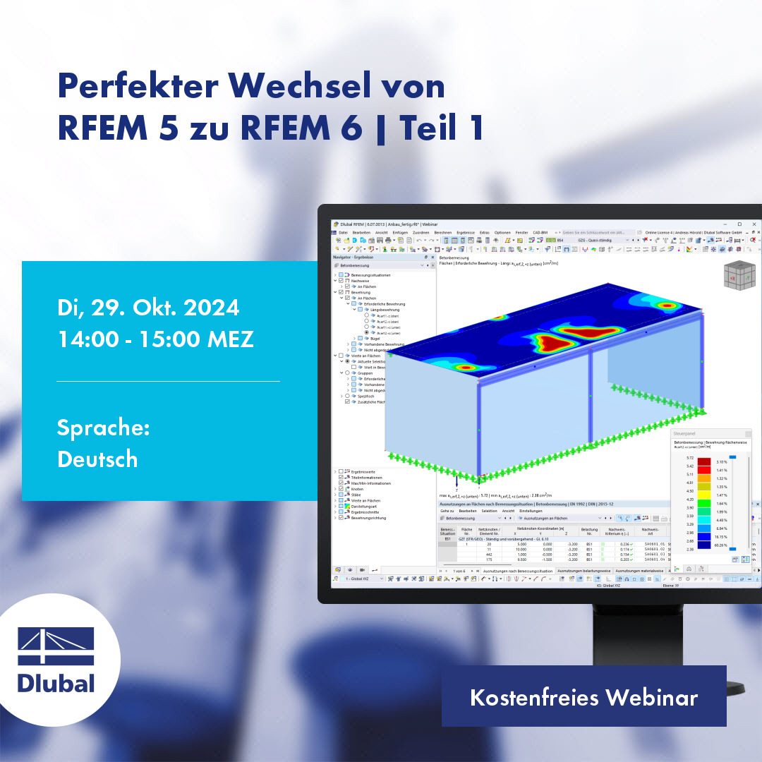 Perfekter Wechsel von \n RFEM 5 zu RFEM 6 | Teil 1