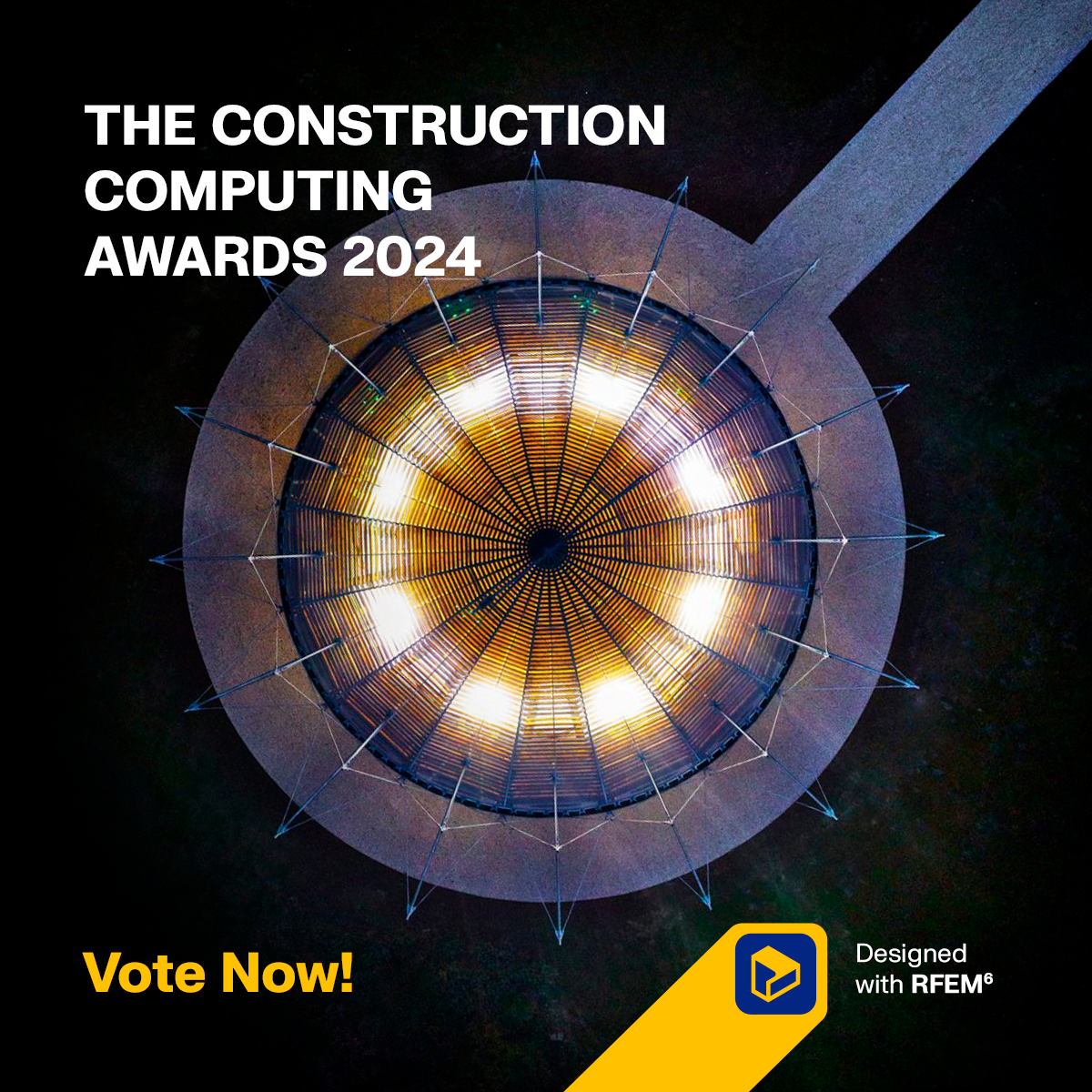 Wahlposten der Construction Computing Awards 2024