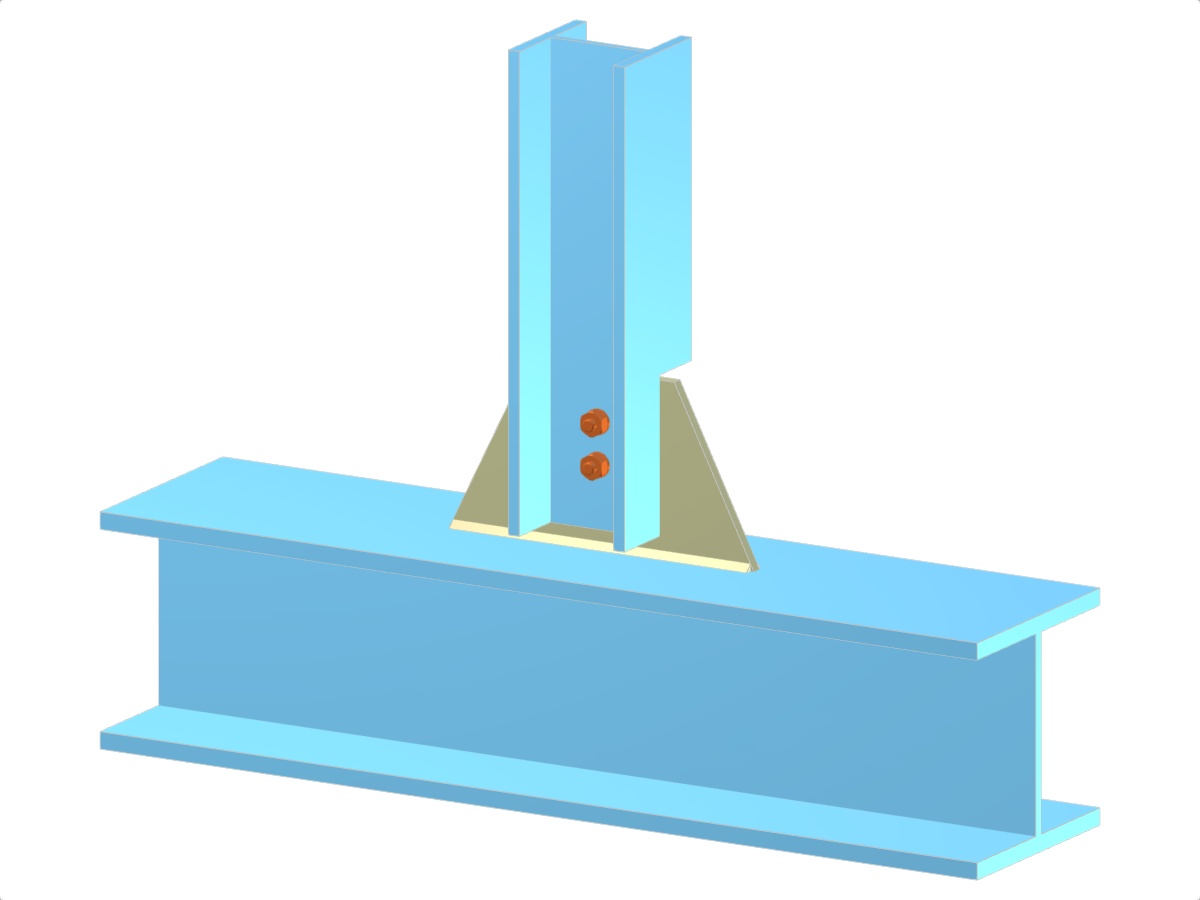 Modell 005192 | Fachwerk | Vertikal zum Gurt