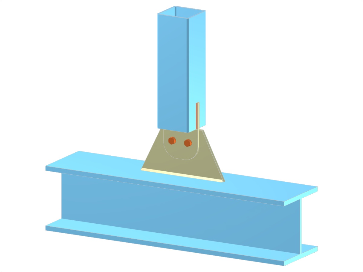 Modell 005194 | Fachwerk | Vertikal zum Gurt