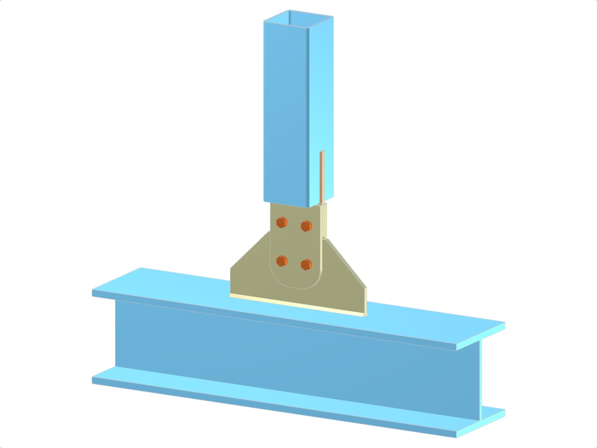 Modell 005200 | Fachwerk | Vertikal zum Gurt