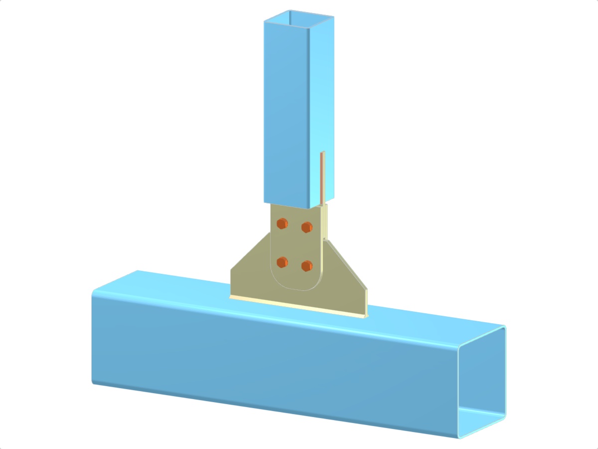 Modell 005201 | Fachwerk | Vertikal zum Gurt