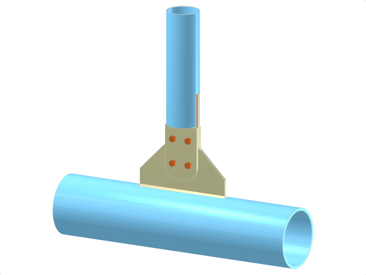 Modell 005202 | Fachwerk | Vertikal zum Gurt