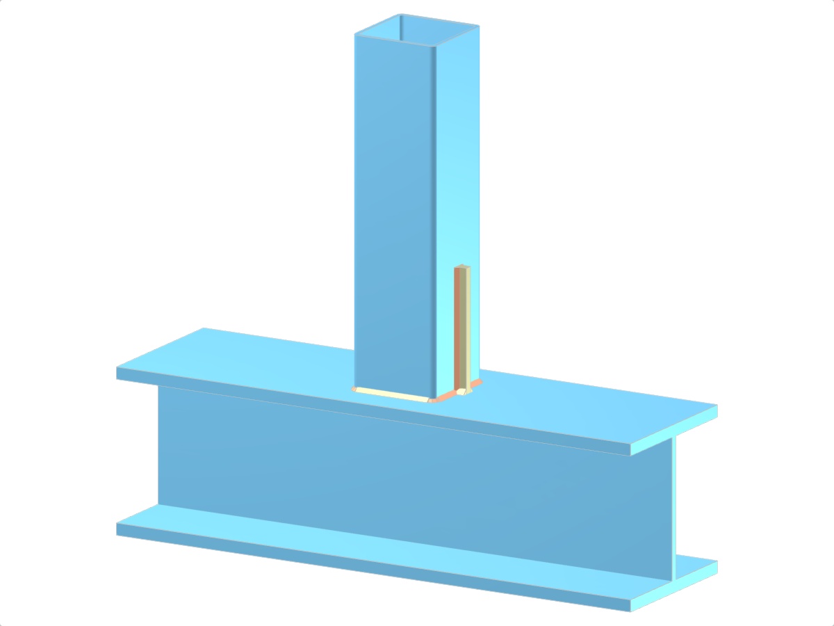 Modell 005205 | Fachwerk | Vertikal zum Gurt