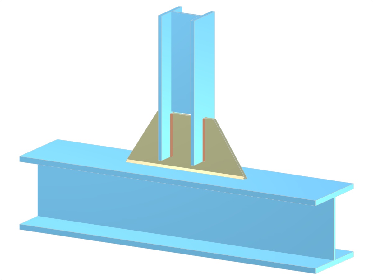 Modell 005207 | Fachwerk | Vertikal zum Gurt