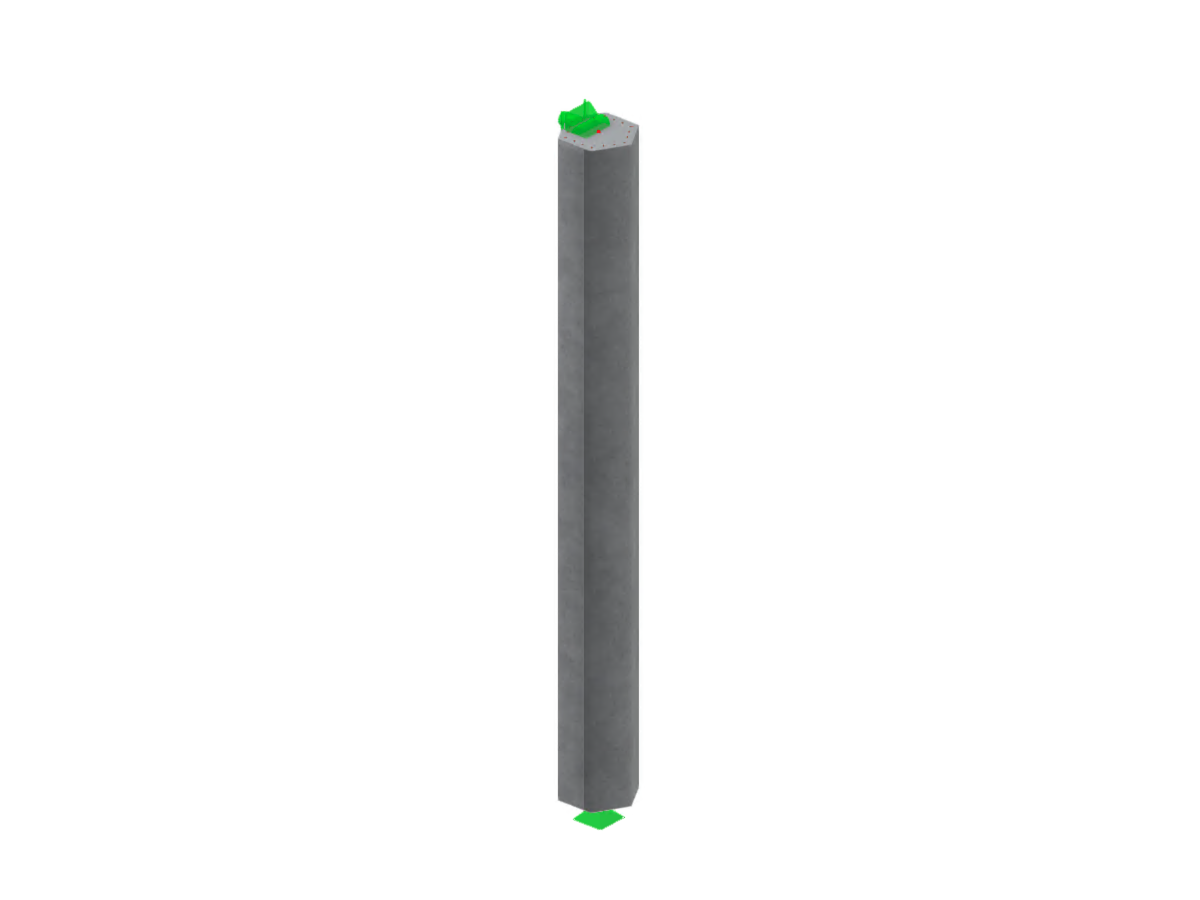 Modell 005295 | Stahlbetonstütze