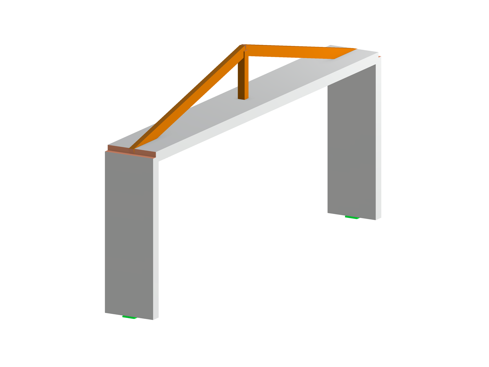 Modell 005387 | Stahlbetonrahmen