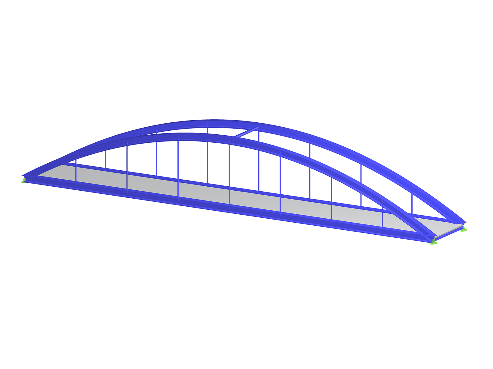 Modell 005454 | Fußgangerbrücke