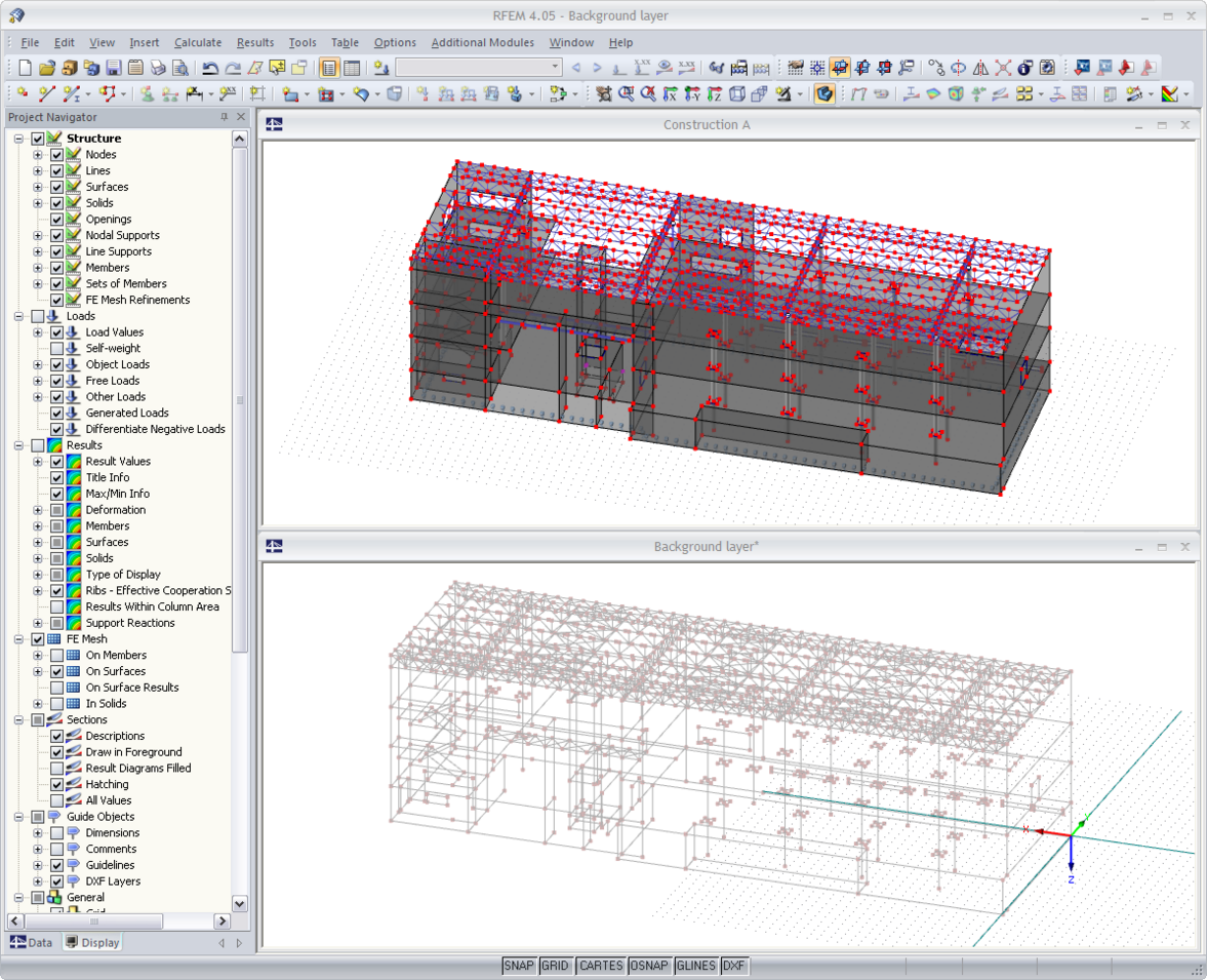 Foil Created from RFEM Model