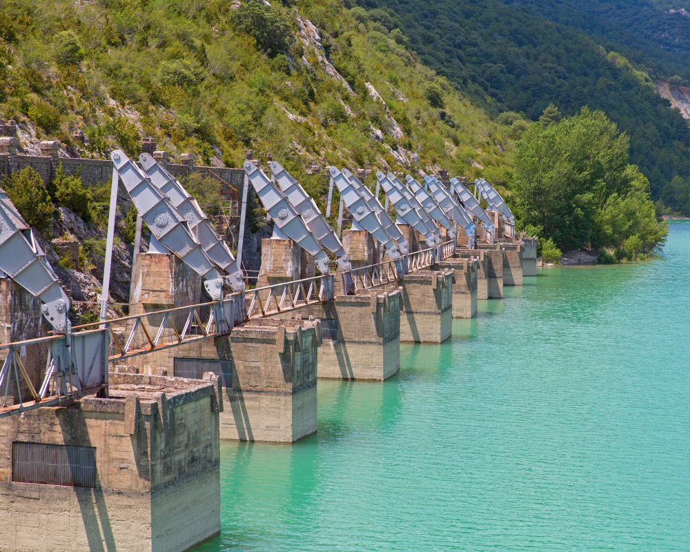 Steel Lock Gates