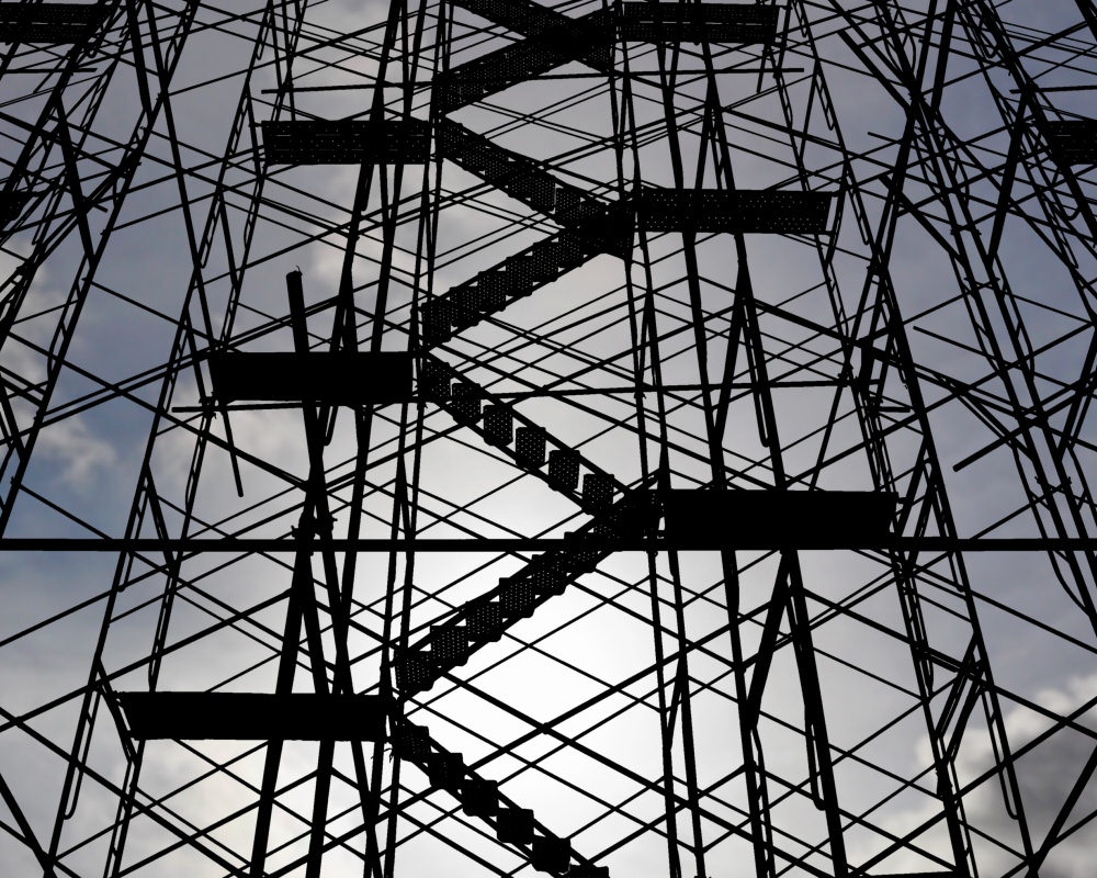 Industrial Climbing Scaffold