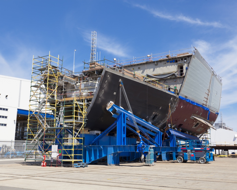 Ship Under Construction