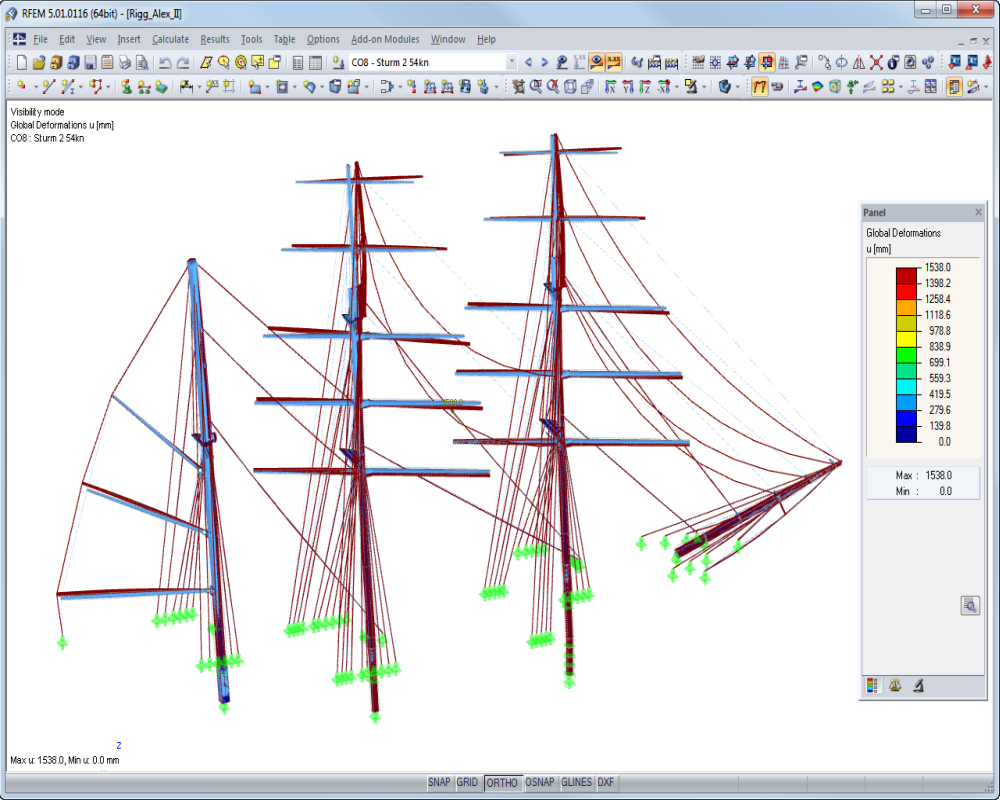 Rig of Sailing Ship