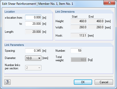 Edit Shear Reinforcement