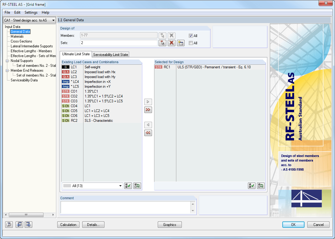 Window 1.1 General Data