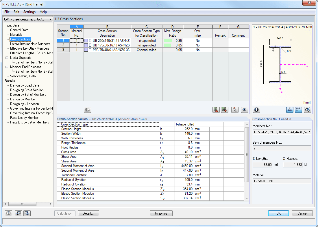 Window 1.3 Cross-Sections