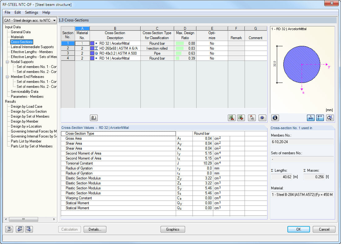 Window 1.3 Cross-Sections